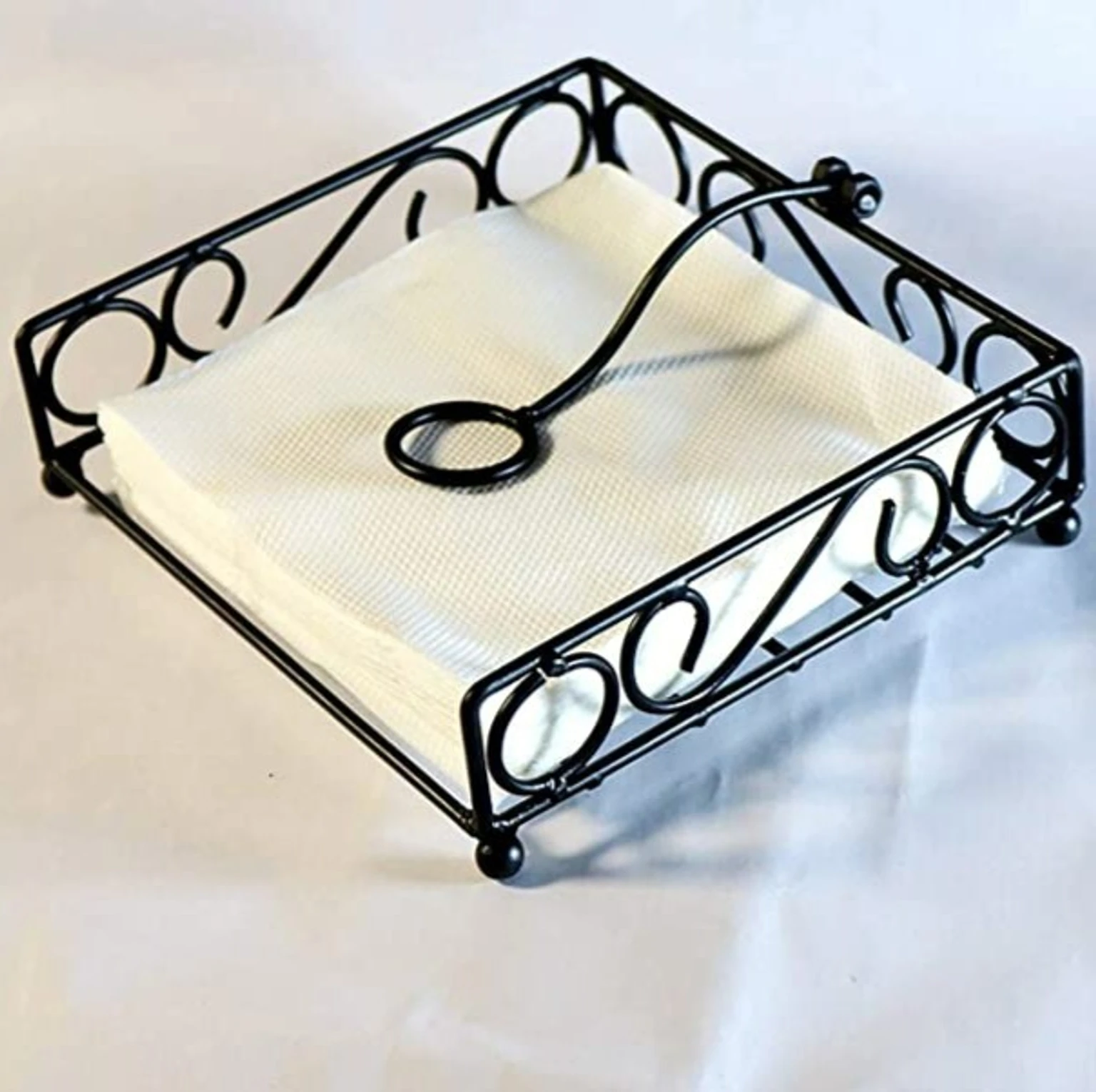 Craftland Metal Napkin Stand Tissue Paper