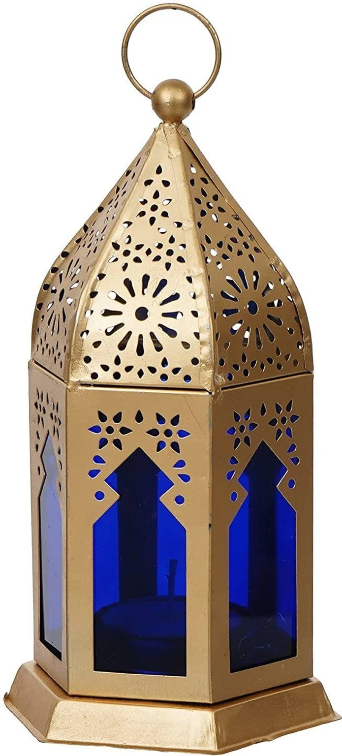 Antaraa Metal Hanging Tealight Holder /Antique Moroccan Lamp With...more - Image 2